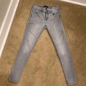 Banana Republic grey washed jeans